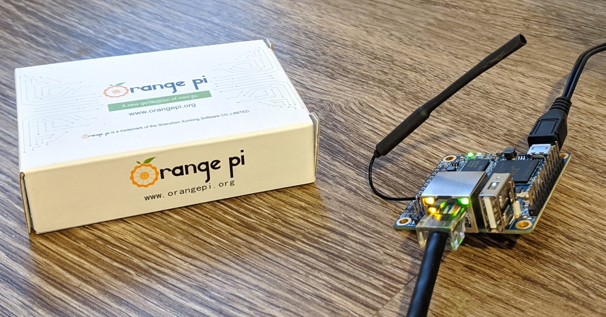 Orange Pi Zero, cheapest than the Raspberry Pi Zero, a board for